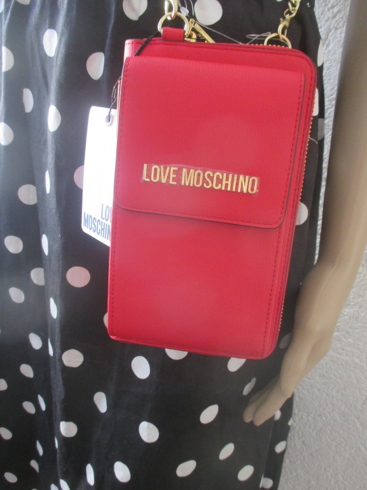 NEU mit ETIKETT * Echt * Leder Imitat Gold Ketten * GELDBEUTEL * GELDBÖRSE * PORTEMONNAIE * CLUTCH * HANDY TASCHE * SMARTBAG 