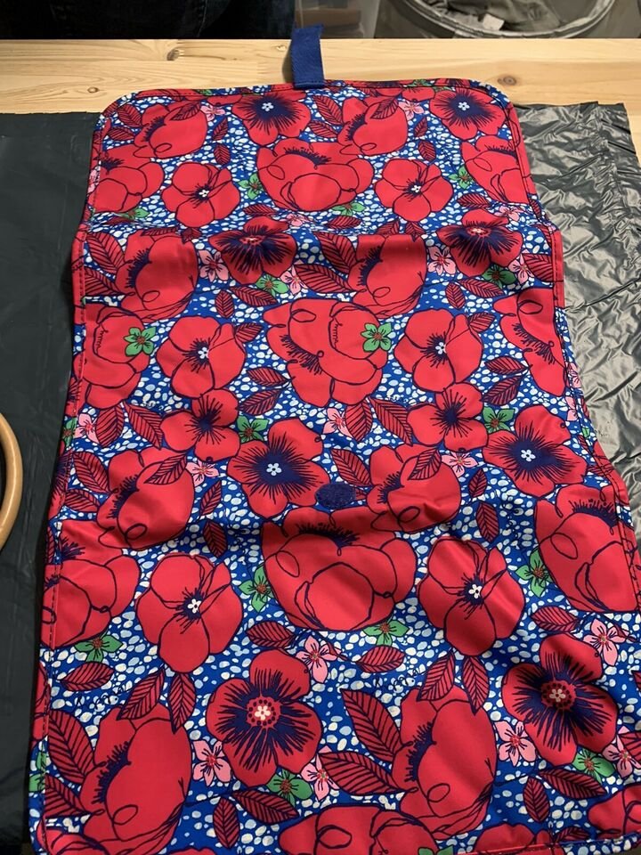 NEUw * Mohn * Blumen * Blüten * Wickel mit Unterlage * Tasche * Tote * Bag 