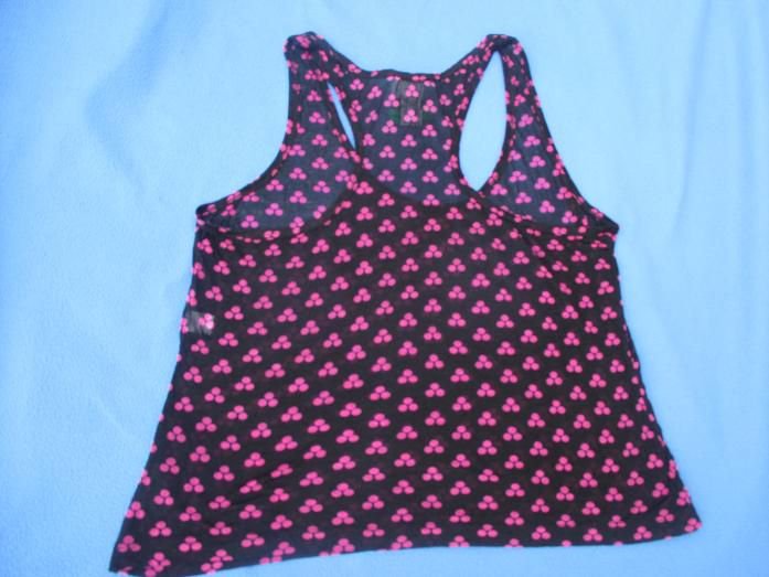  NEU mit ETIKETT * Ausgefallen * Punkte * Polka Dots * Tupfen * Tank * Träger * TOP * T- SHIRT 
