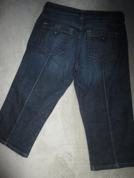 NEU Klassisch Bermuda Short Capri Jeans Hose ESPRIT Gr. 36 S blau