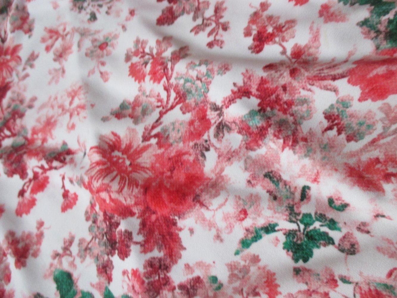 NEU * Aquarell * Romantik * Rosen * Blumen * Blüten * Seiden- Strech * Langarm * Blouson * T- Shirt 