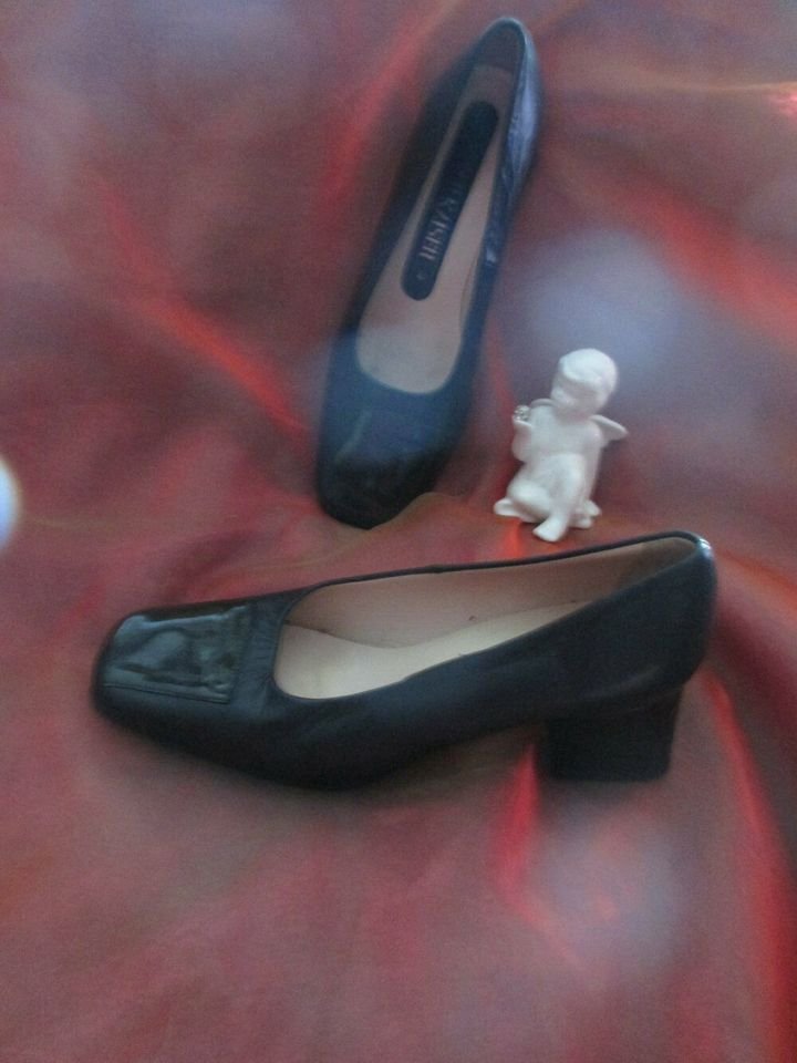 NEUw * DESIGNER * Echt * Lack und Glatt * Leder * Ballerina * Pumps * Schuhe 