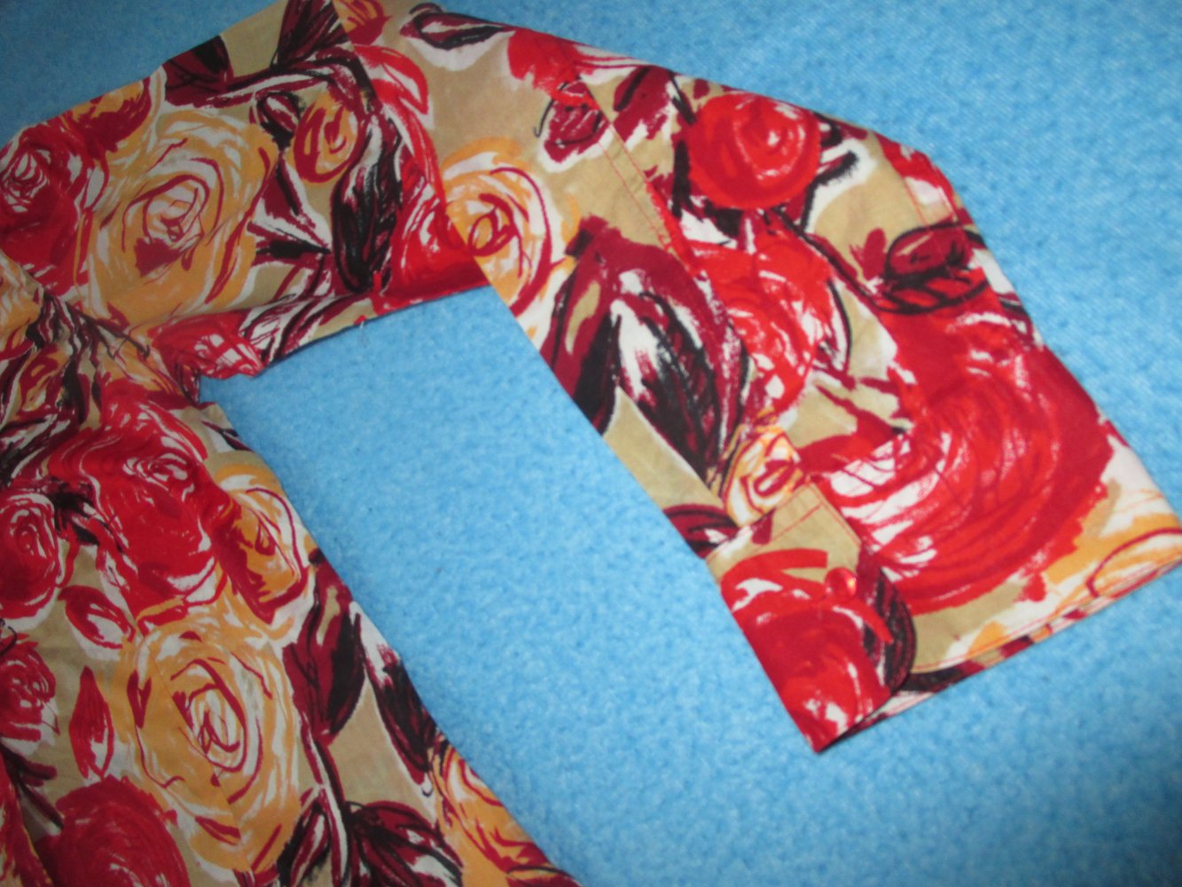  NEU mit Etikett * Rosen * Blumen * Blüten * Flower- Power * Langarm * Hemd- Bluse 