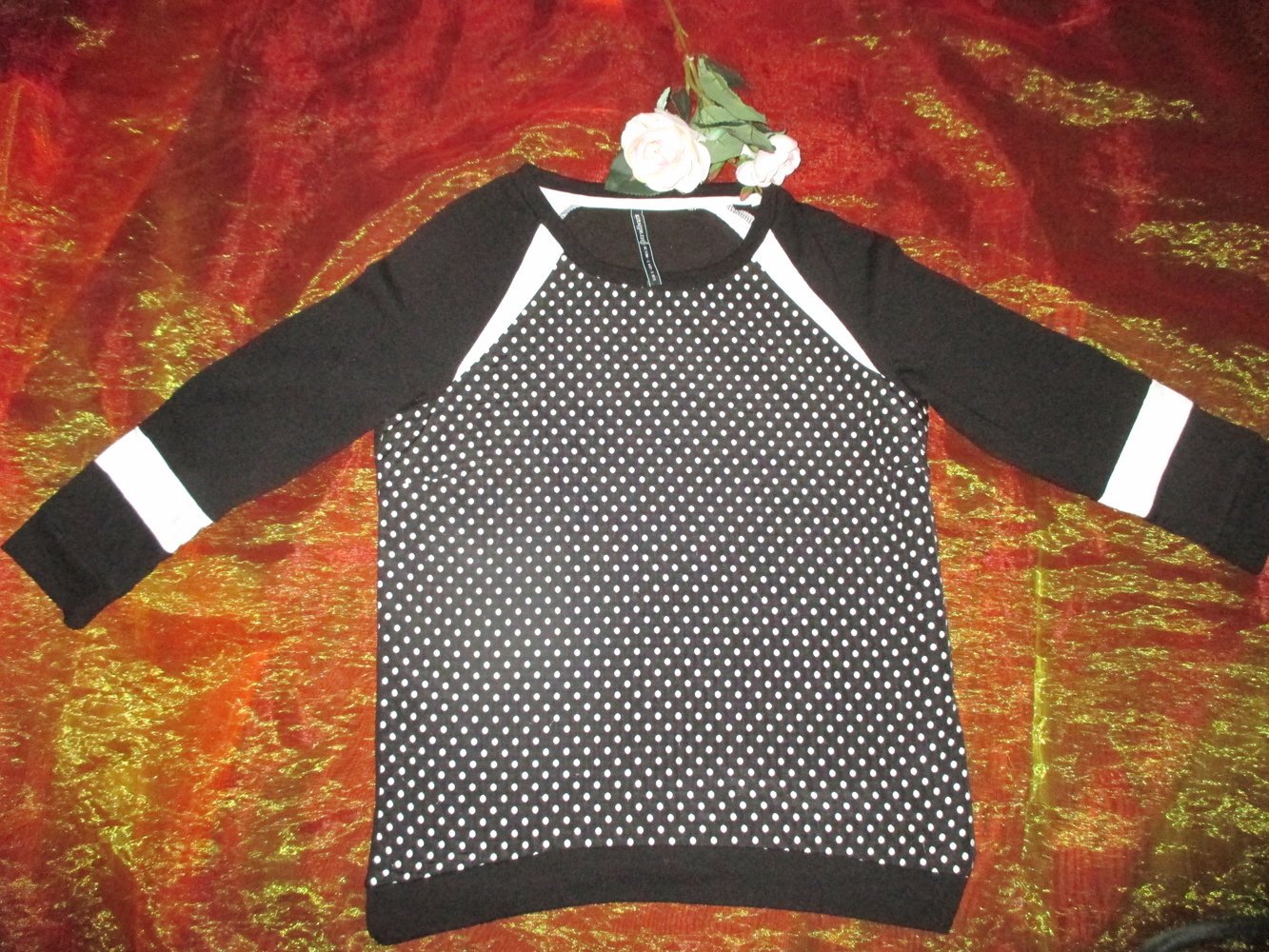 NEU * DESIGNER * Punkte * Polka Dots * Strick- Pullover 