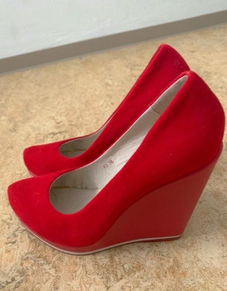 NEU * Ausgefallen * Echt * Velours * Leder Imitat * Vegan * Keil-Absatz * Plateau * Wedges * High Heels * Pumps * Schuhe 