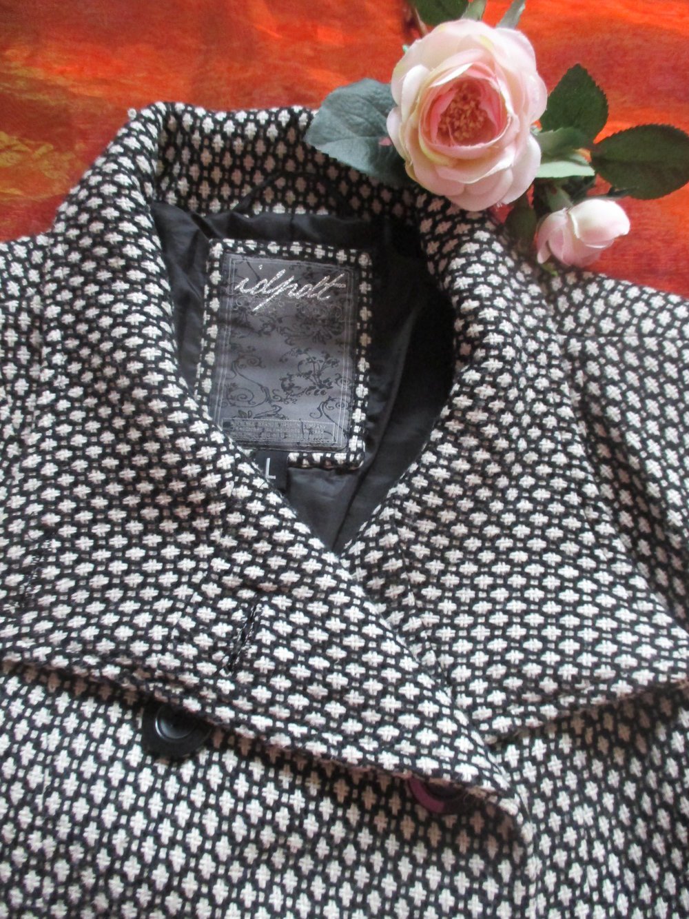 NEU * Retro * Vintage- Style * Punkte * Polka Dots * Wolle * Jacke 
