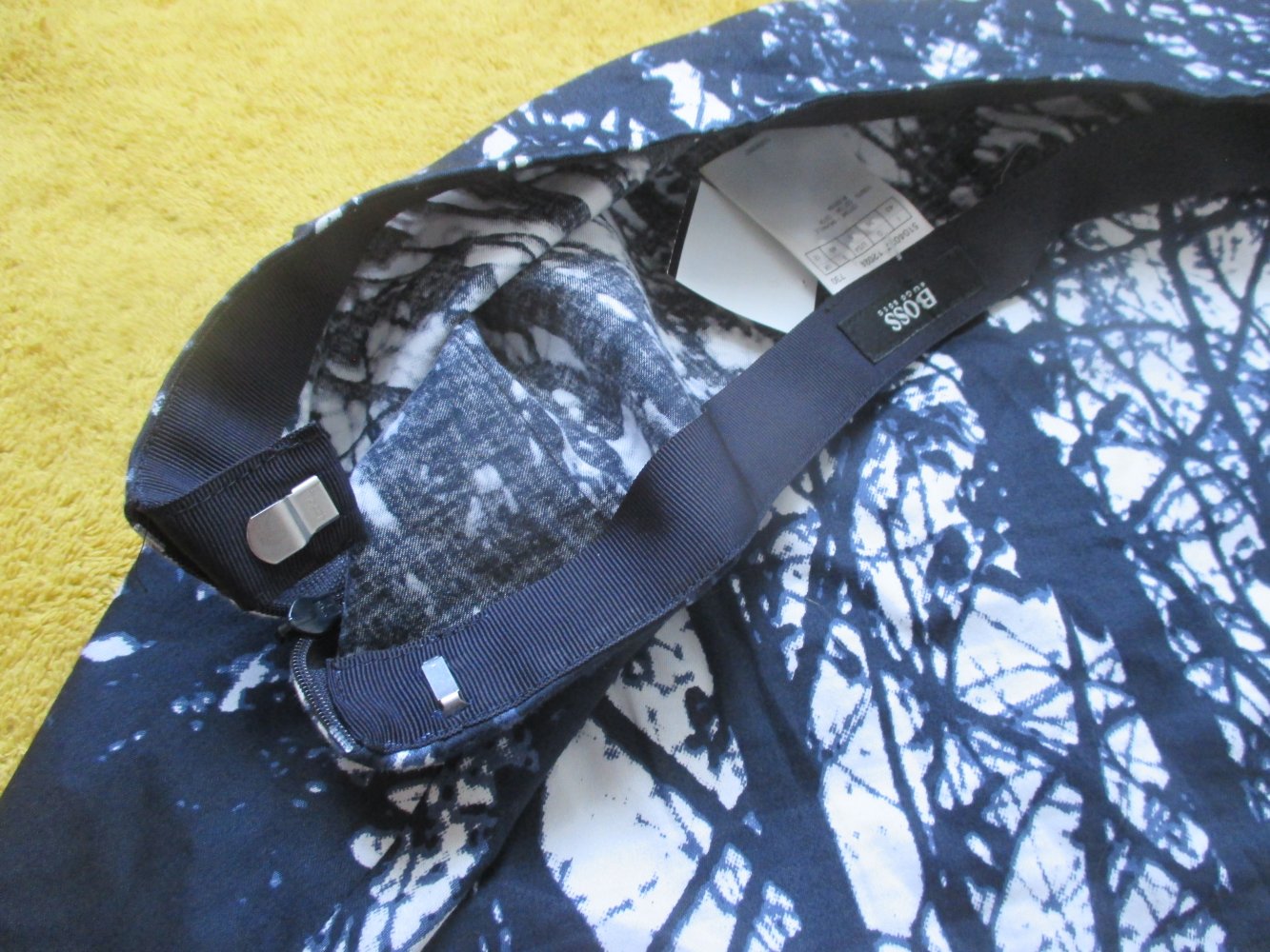 NEU mit ETIKETT * Edel * Baum- Print * Baumwolle * Sommer * A-Linie * Midi * Rock 