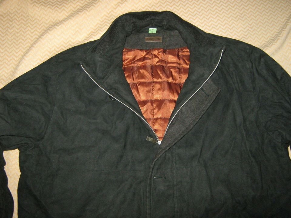 NEU * DESIGNER * Alcantara- Leder * Herren * Winterjacke * Jacke 