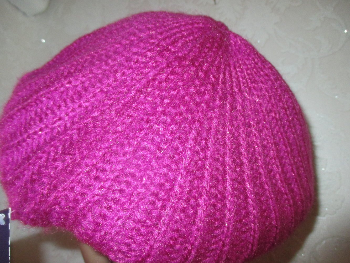 NEU mit ETIKETT * Edel * Lurex- Glitzer * Wolle * Kuschel * Strick * Basket * Mütze * Beanie * Barett 