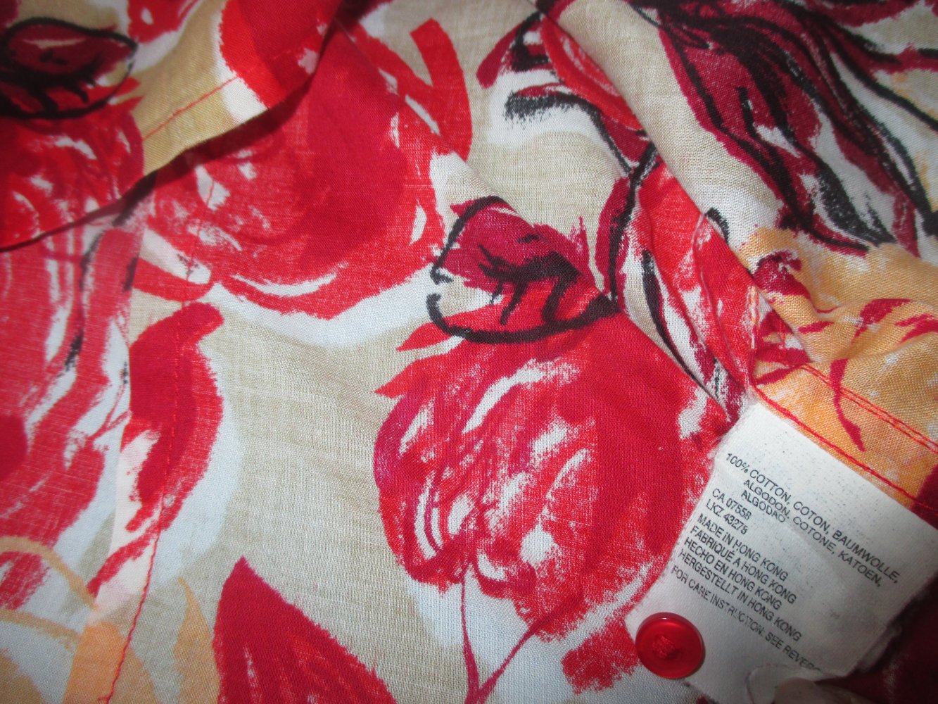  NEU mit Etikett * Rosen * Blumen * Blüten * Flower- Power * Langarm * Hemd- Bluse 