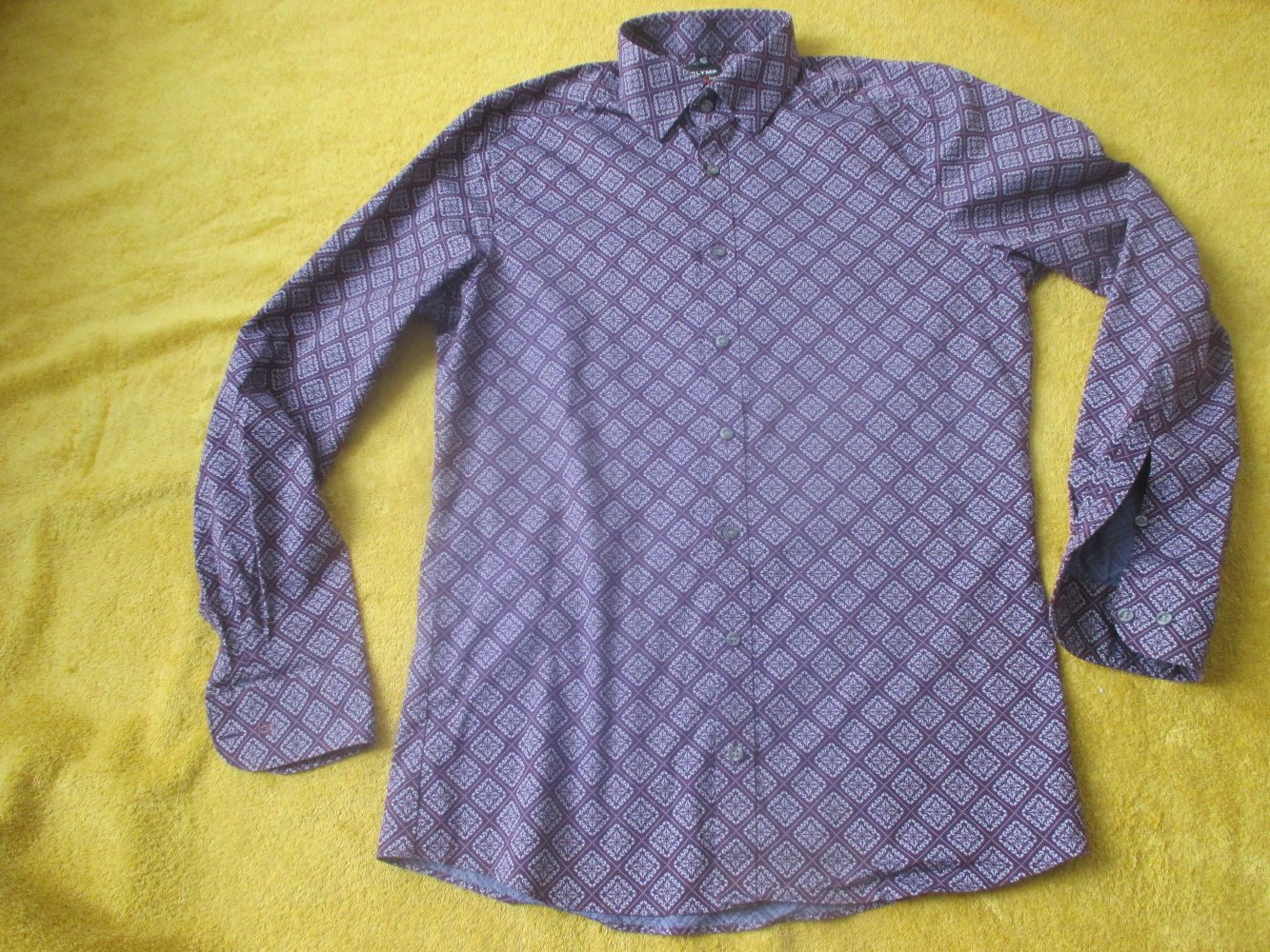 NEU * 70er Jahre Style * Business * Anlass * Freizeit * Ornamente * Langarm * Hemd 