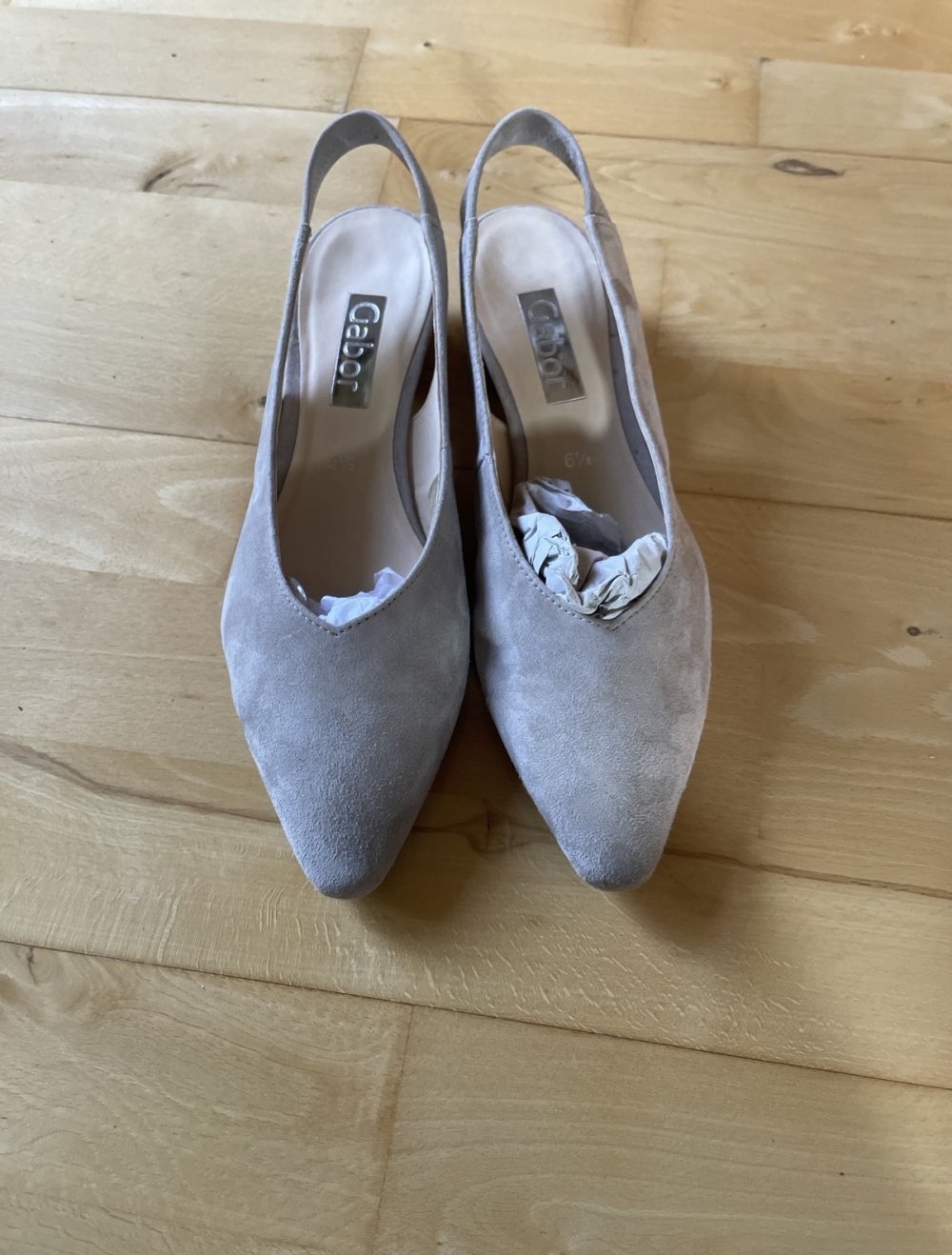 Gabor Velourleder Slingpumps