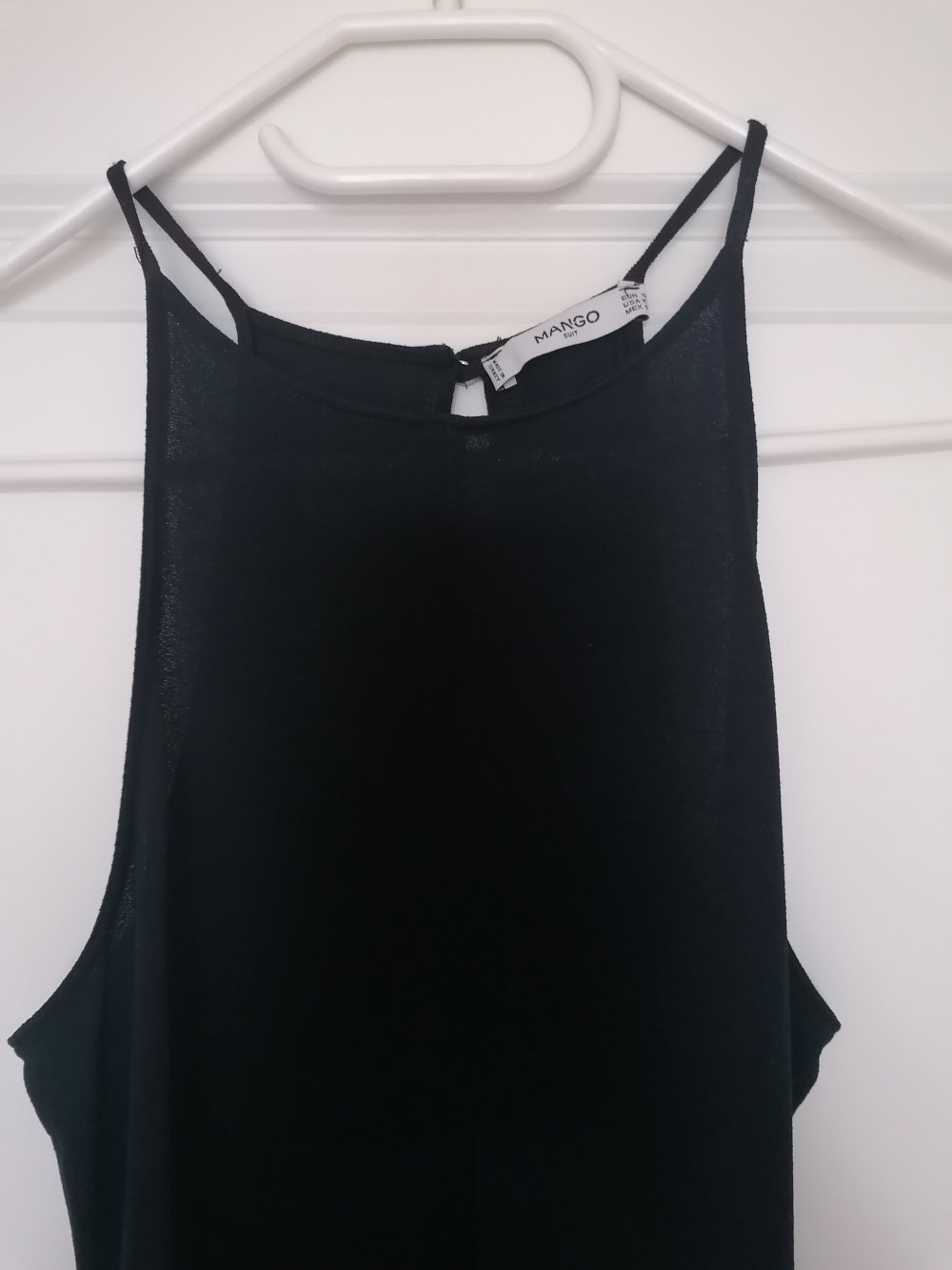 Blauer Jumpsuit MANGO