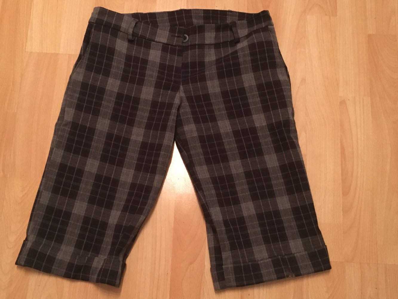 Stoffhose kariert