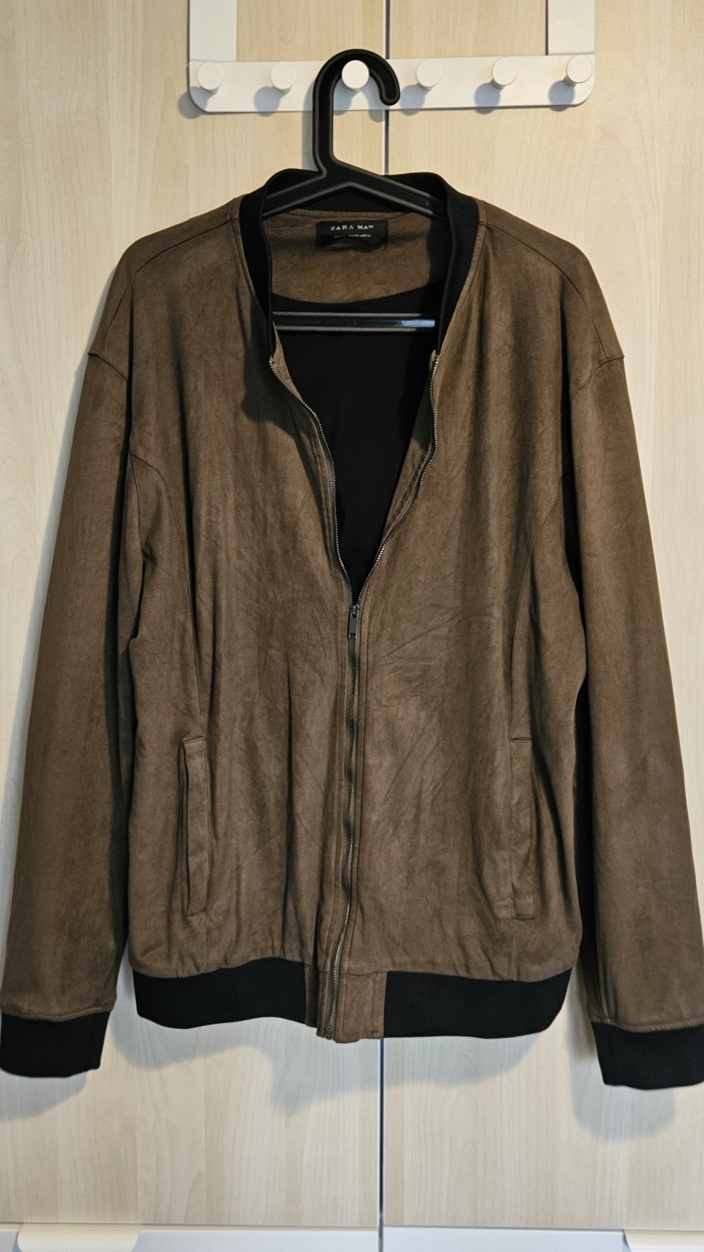 Zara Kunst-Wildleder Jacke
