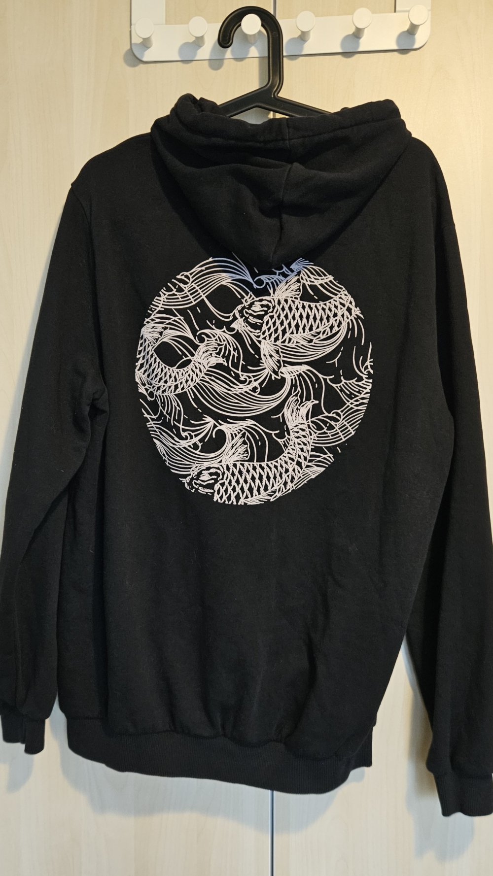 Hoodie Fisch-Print