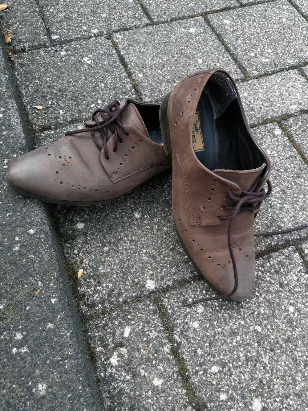 Klassisch brauner Schnürer im Budapester-Stil, 40