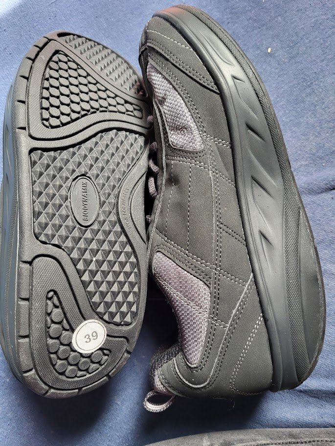 Biondynamix schwarze schnürschuhe gr. 39 Neu 