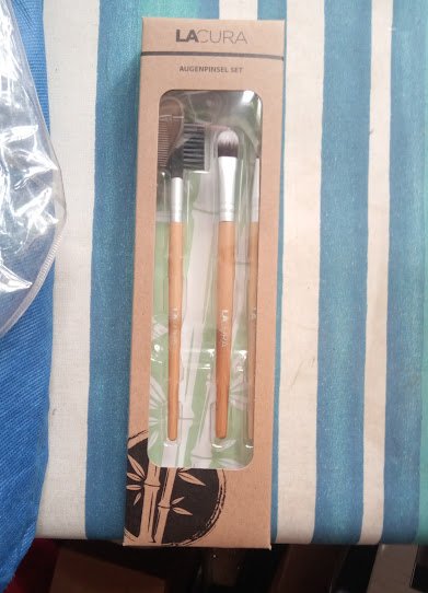 lacura Augenbrauenpinsel set 3 teilig neu