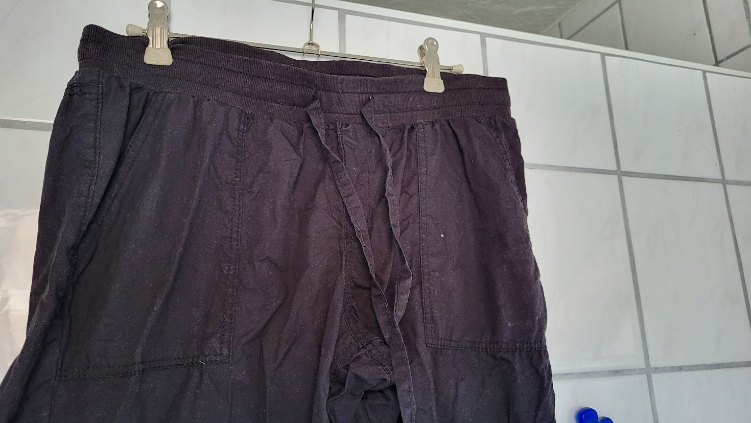 Janina schwarze Caprihose gr. 40 