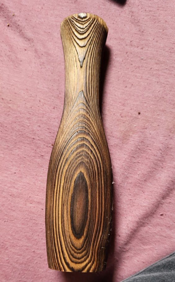 Deko Vase aus Holz 