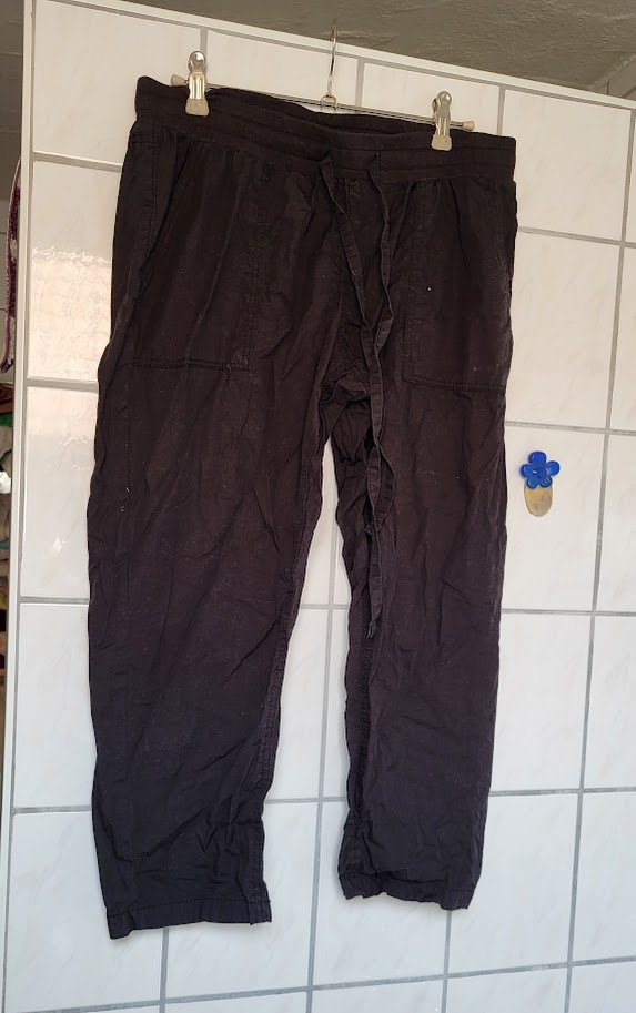 Janina schwarze Caprihose gr. 40 