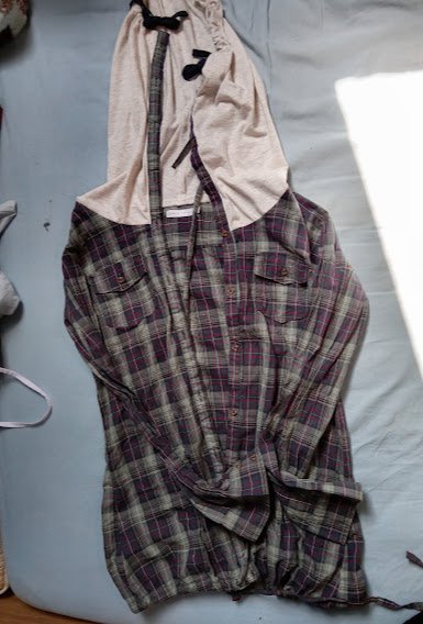 only Langarm Bluse mit Kapuze gr. 38
