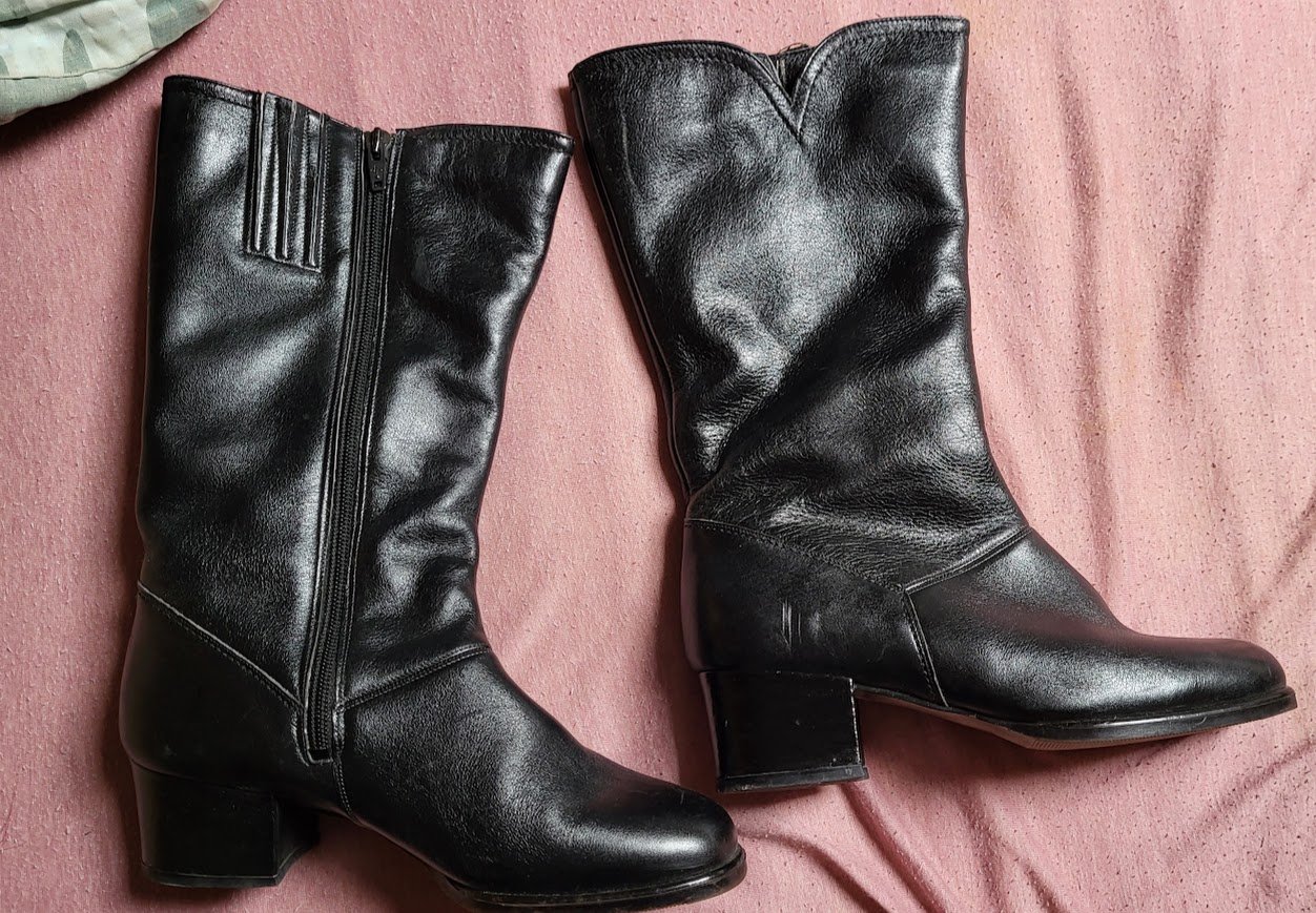 warm gefütterte Damenstiefel gr. 37 