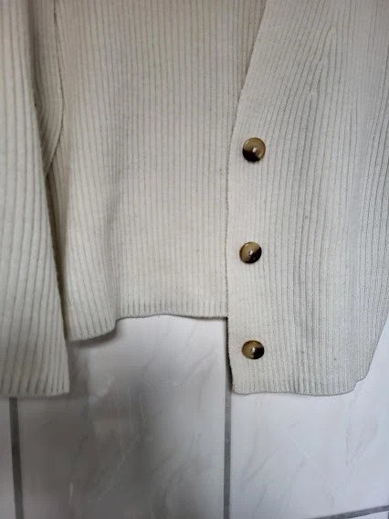 Missguided kurze strickjacke gr. S feiner strick