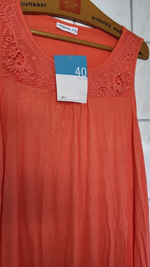 Janina Shirtkleid gr. 40 Neu mit etikett ärmellos 
