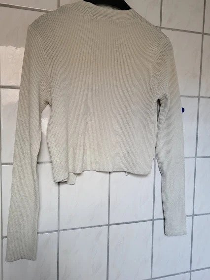 Missguided kurze strickjacke gr. S feiner strick