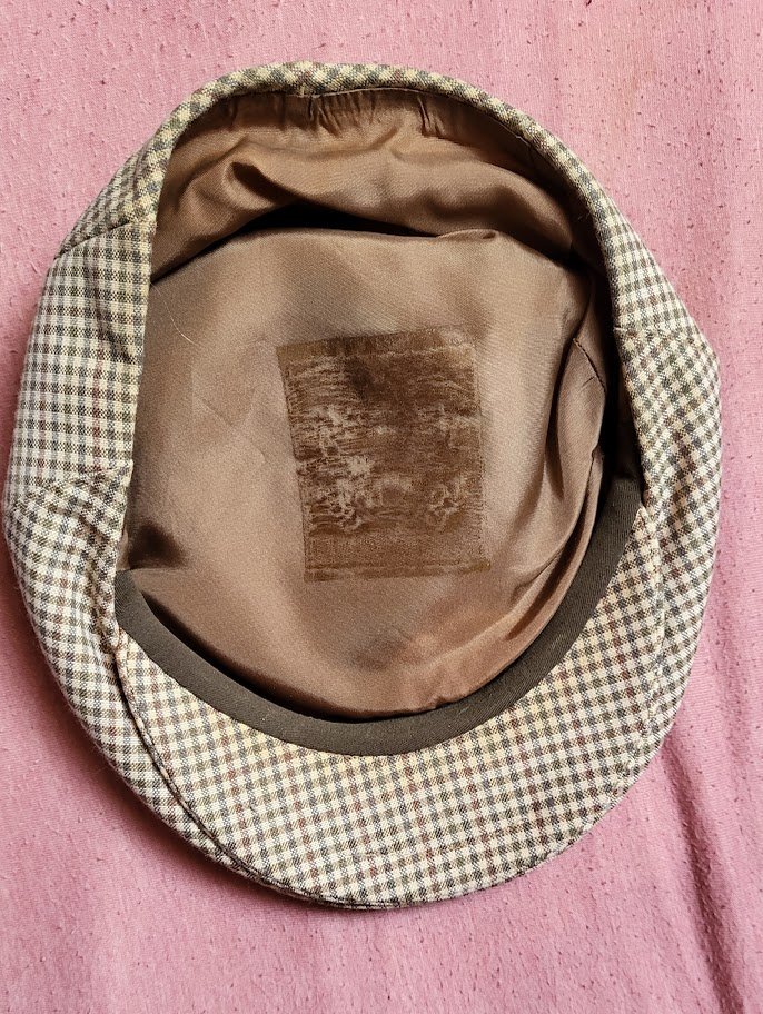 Flache Kappe gr. 58 für Herren 