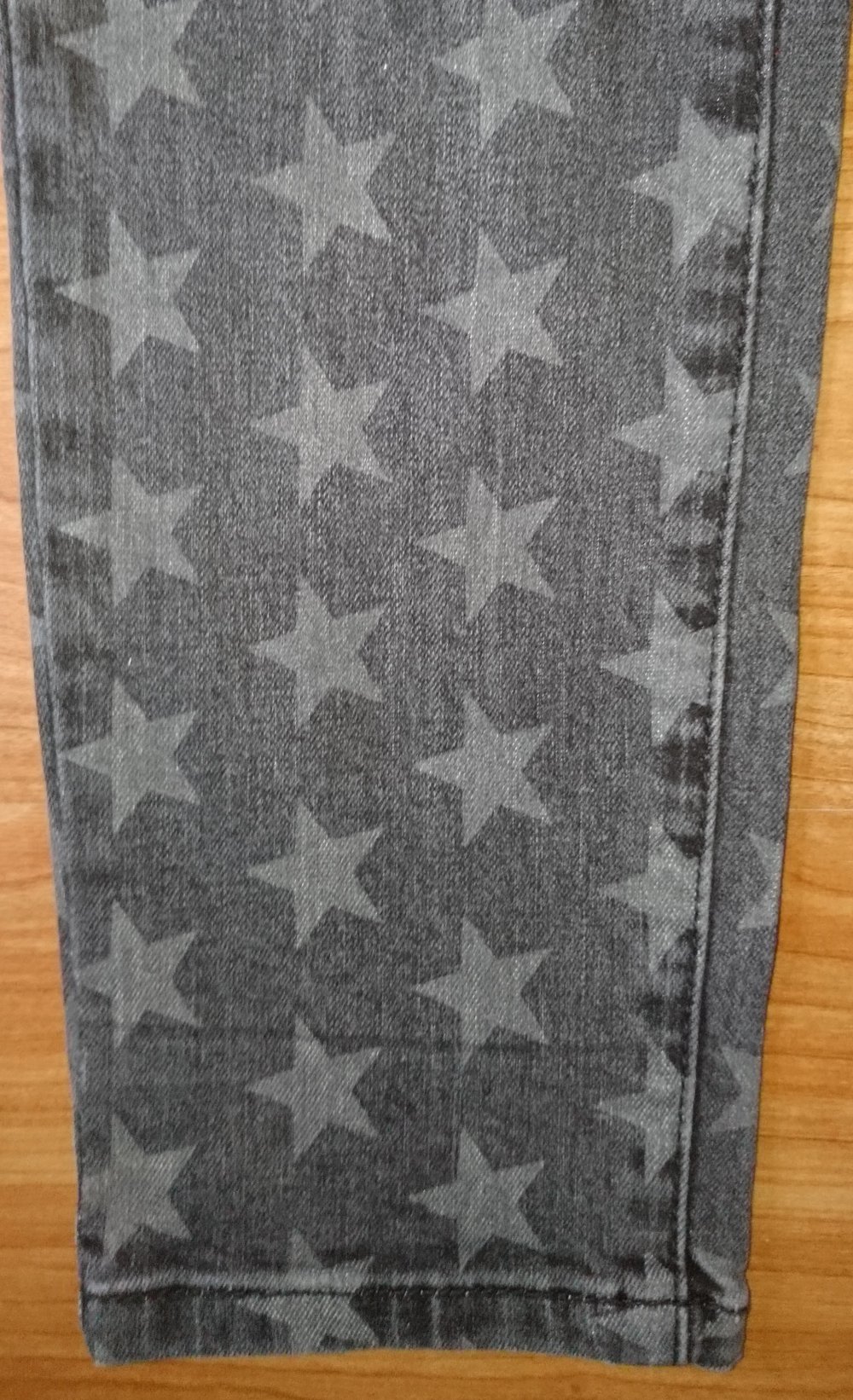 Graue Sternen-Jeans Gr. 26