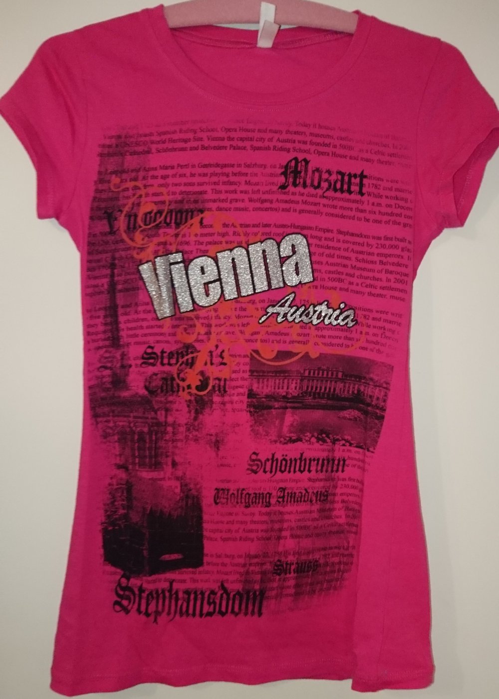 T-Shirt Vienna pink