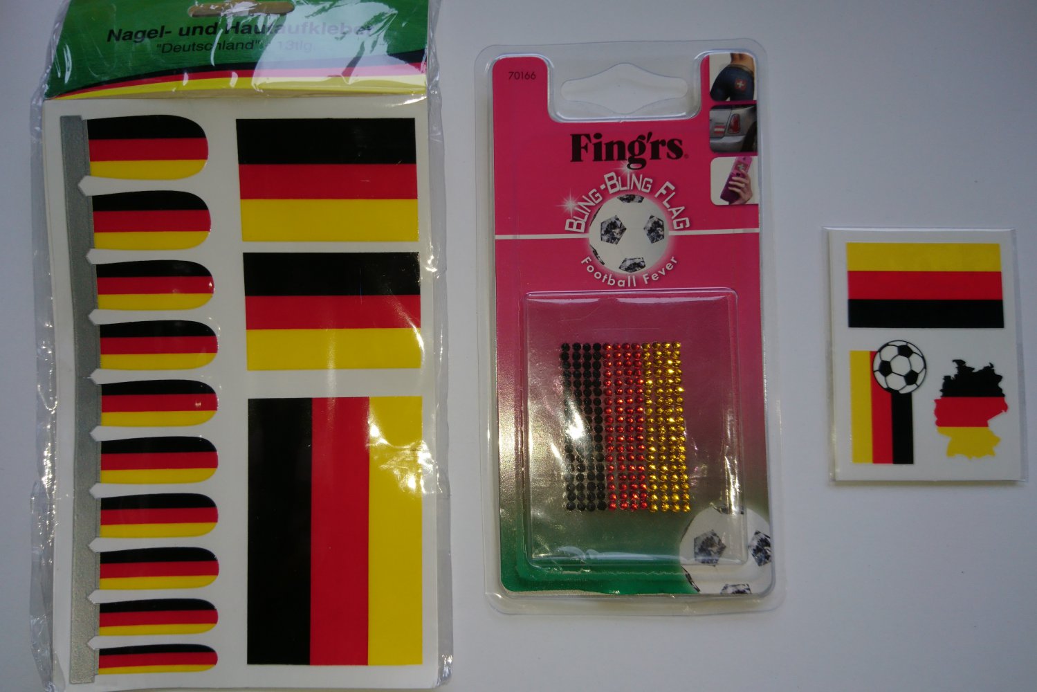 Nagellack & Nagelsticker Set