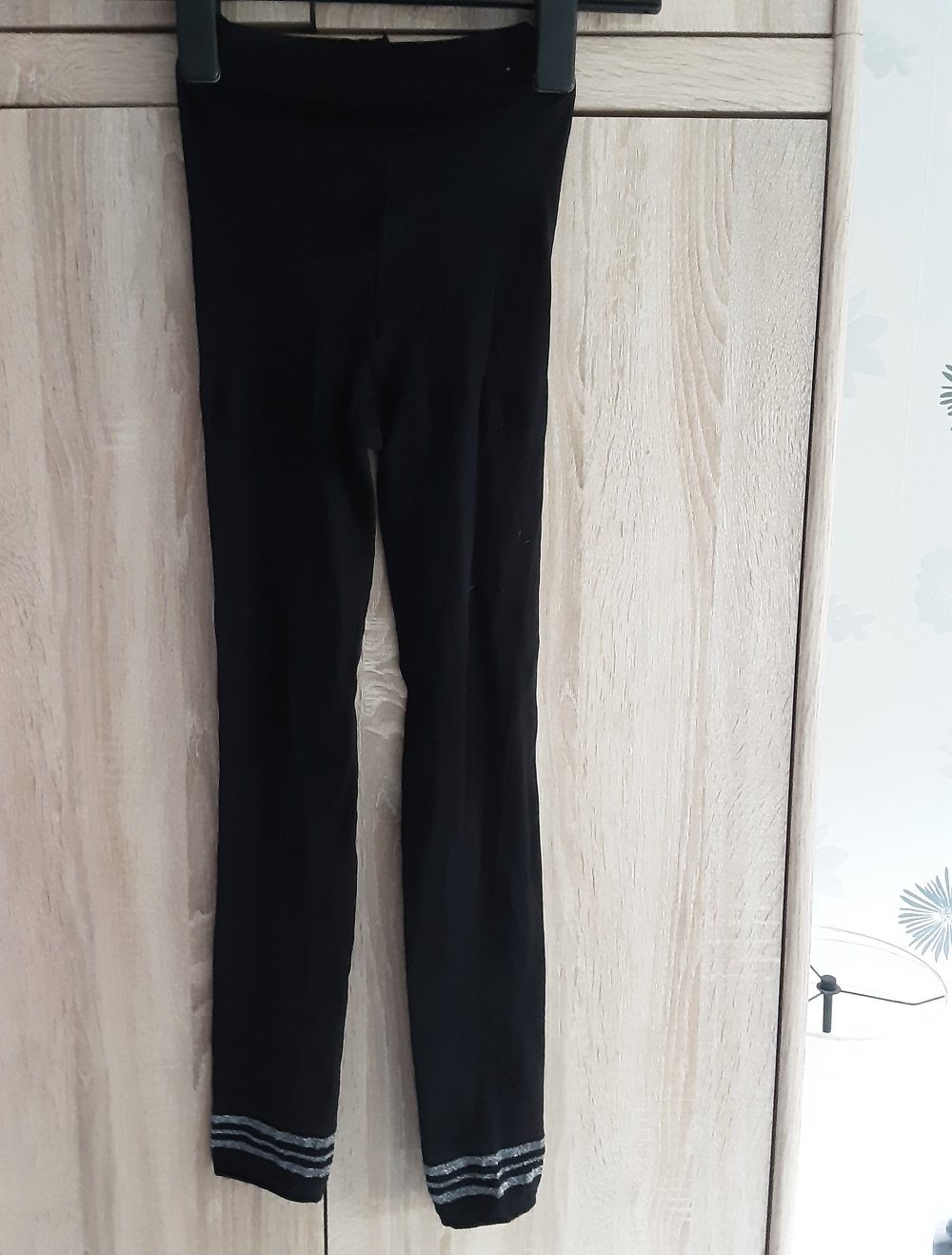 Schwarze Leggins