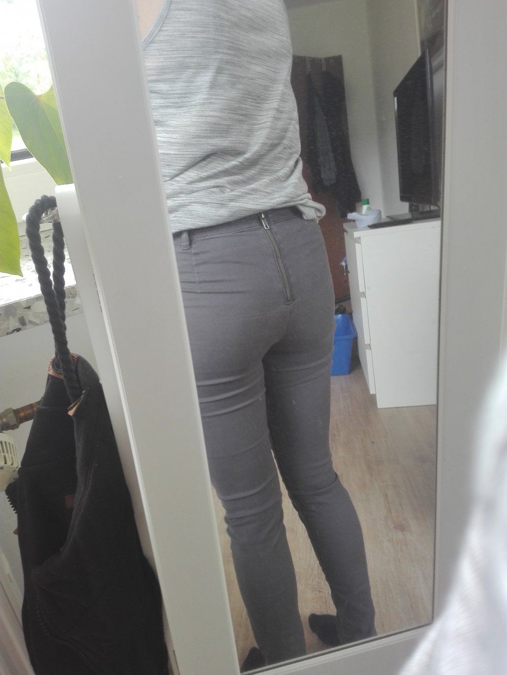 Schicke graue Hose 