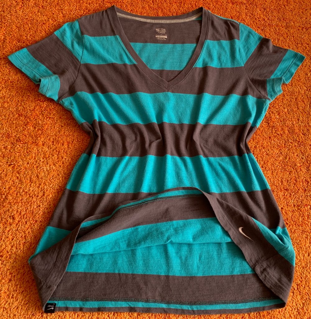 Damen Shirt Jersey gestreift Gr.S von Nike the athletic dept 