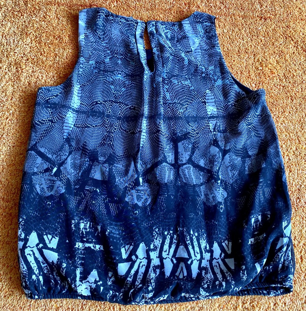 Damen Bluse Sommer Ballon leicht Gr.M in Grau von Vero Moda NW