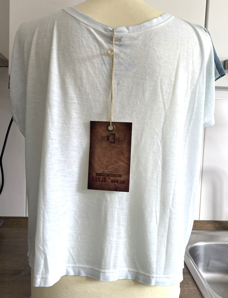NEU Damen Shirt Print Sommer Kimono Gr.S-L in Grün von Khujo 
