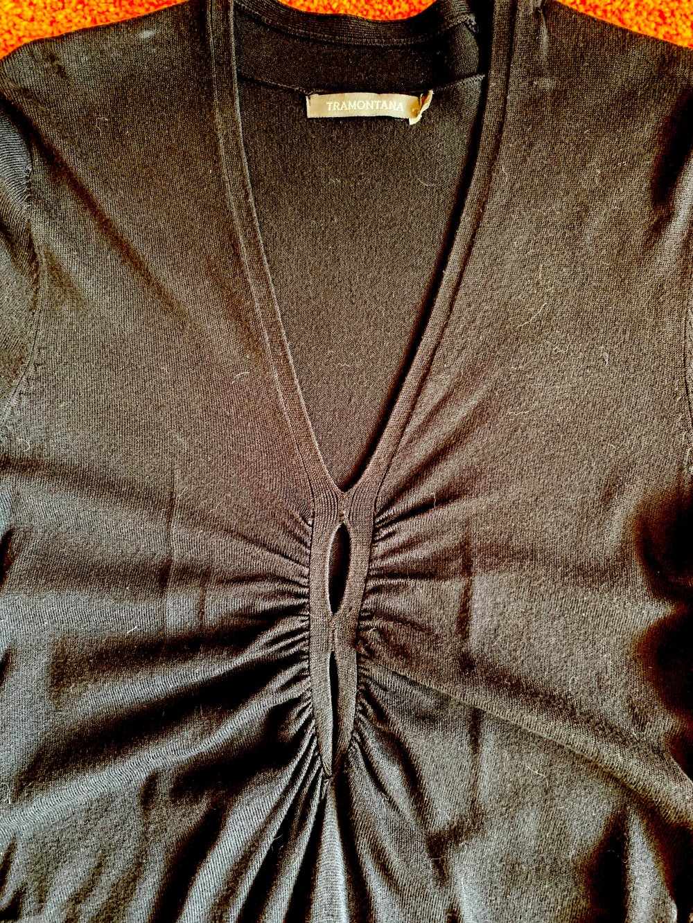 Damen Kleid Strick Kuschelig Gr.S in Schwarz von Tramontana NW