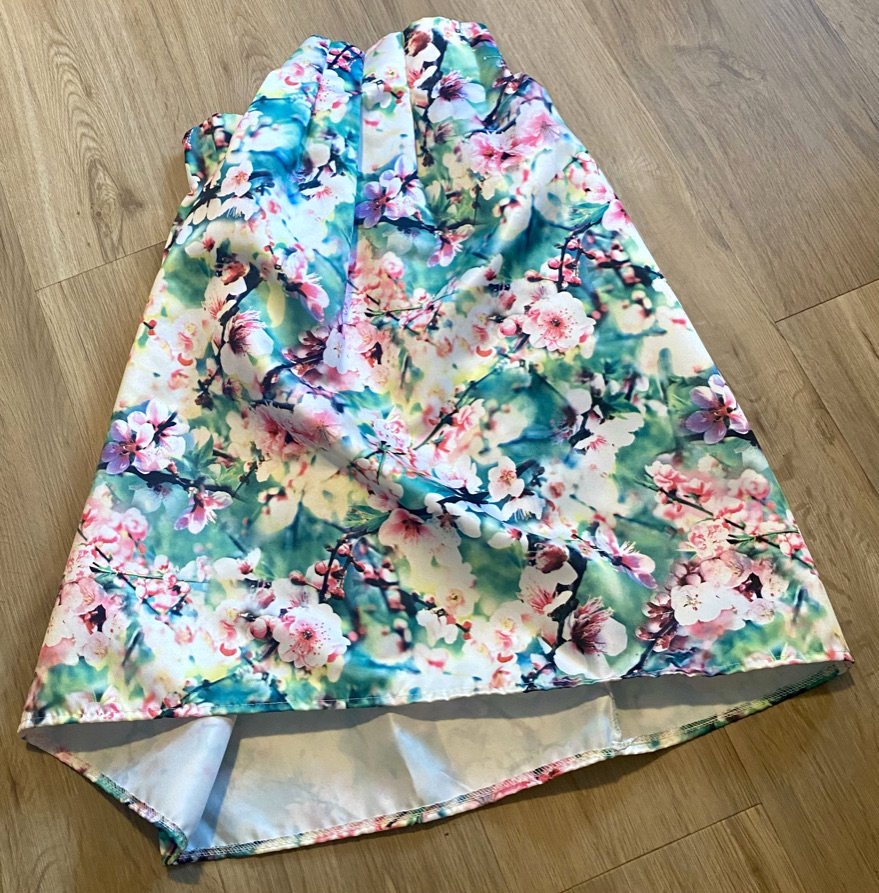 Damen Rock edel Schlupfrock geblümt Gr.38 in Multi Colour NW