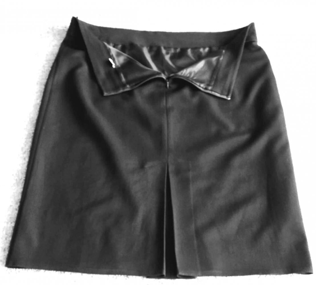 Damen Rock elegant Business klassisch Gr.50 in Braun