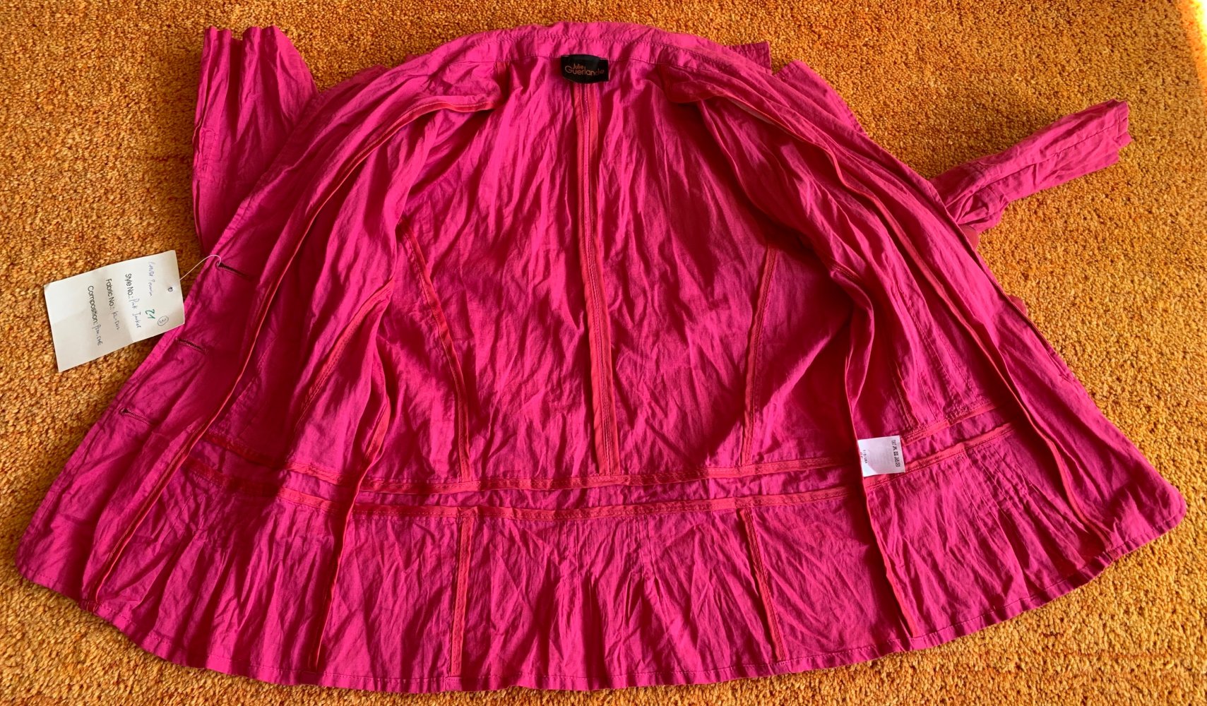 NEU Damen Blazer Crash Sommer Gr.38 in Pink von Julie Guerlande 