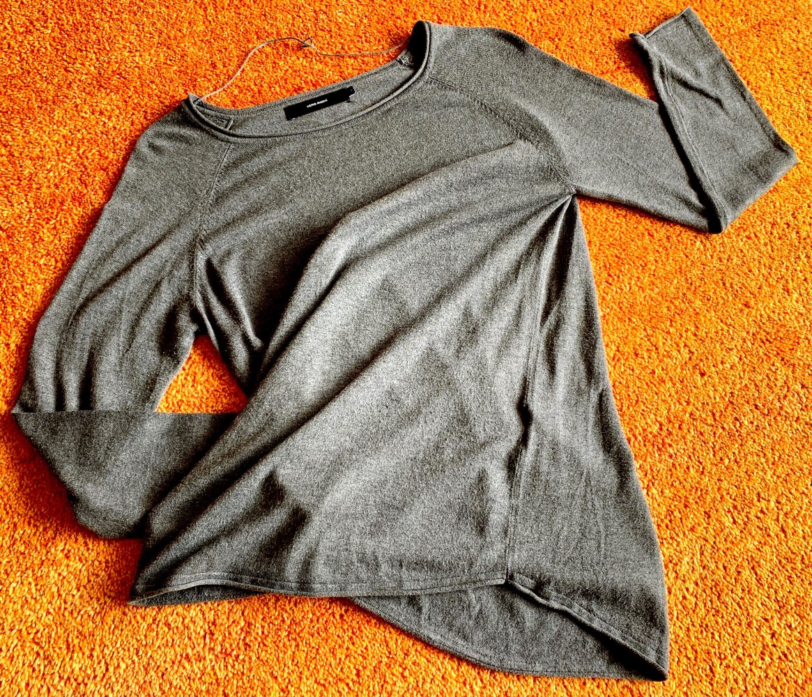 Damen Pullover fein Strick Gr.M in Grau von Vero Moda 