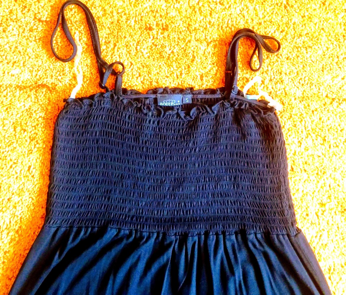 Damen Kleid Träger Jersey Gr.XS in Schwarz von Boule 