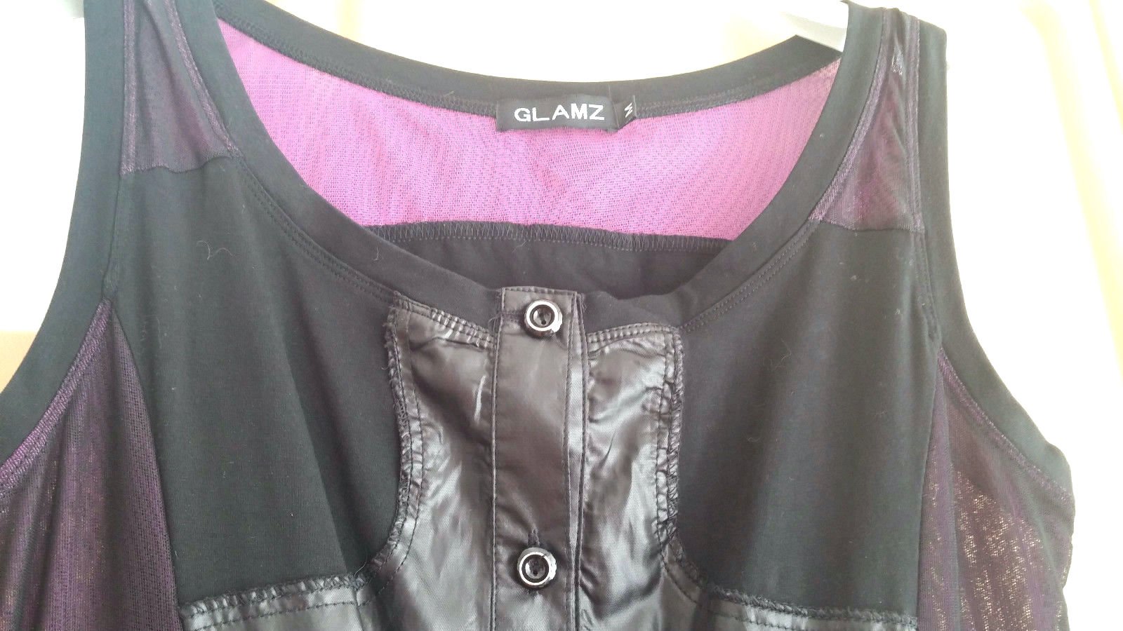 Glamz Damenkleid Ballon-Tunika Gr.S (etikettiert als M) NEU
