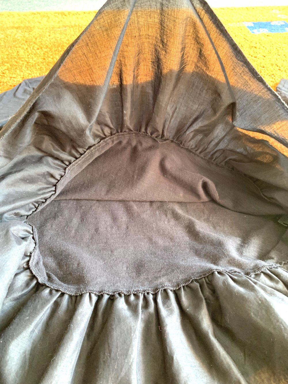 Damen Kleid lässige Tunika Gr.S in Schwarz von H&M
