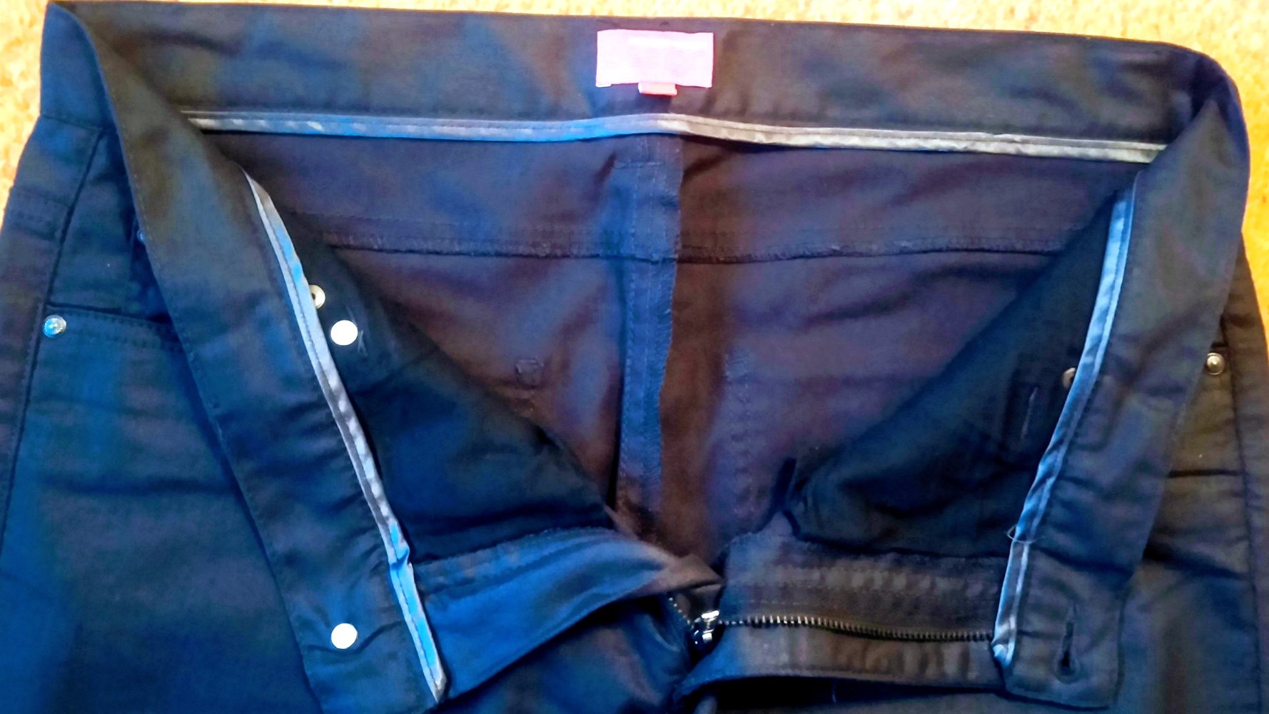 Damen Hose Stretch Jeans Gr.40 in Schwarz von Design NW 
