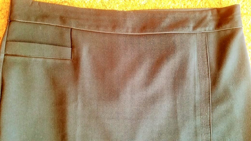 Damen Rock elegant Business klassisch Gr.50 in Braun